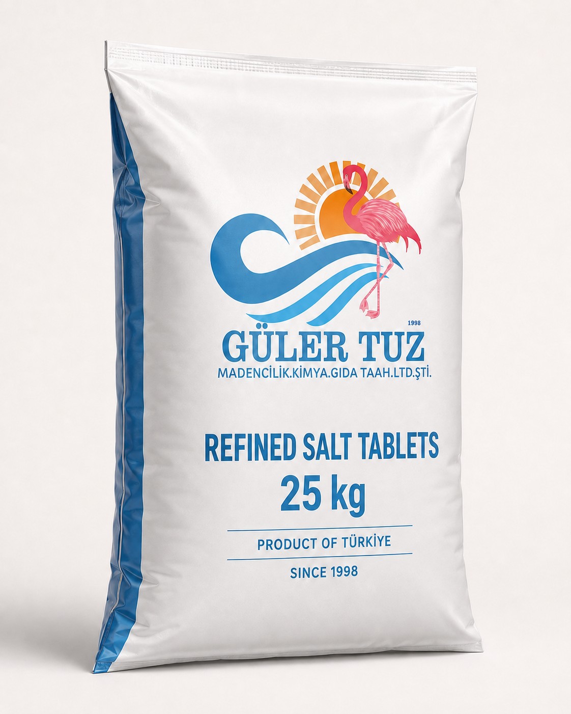 Güler Tuz pakovanje rafinisane tablet soli od 25 kg